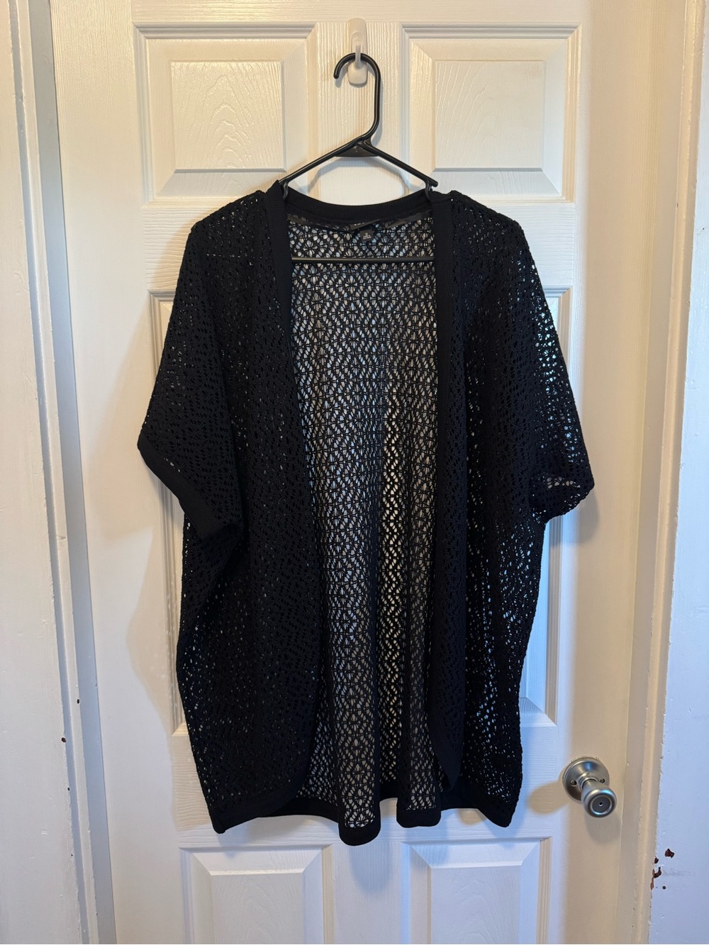 NWOT Torrid Crochet Cocoon Cardigan with Rib Trim